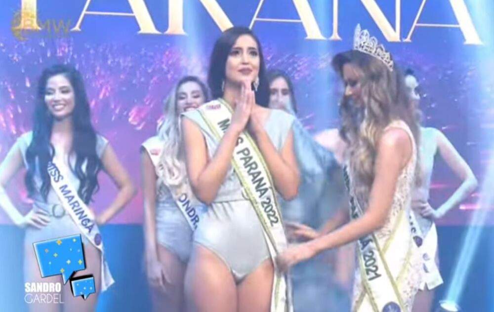 Brenda Silva eleita Miss Paraná 2022