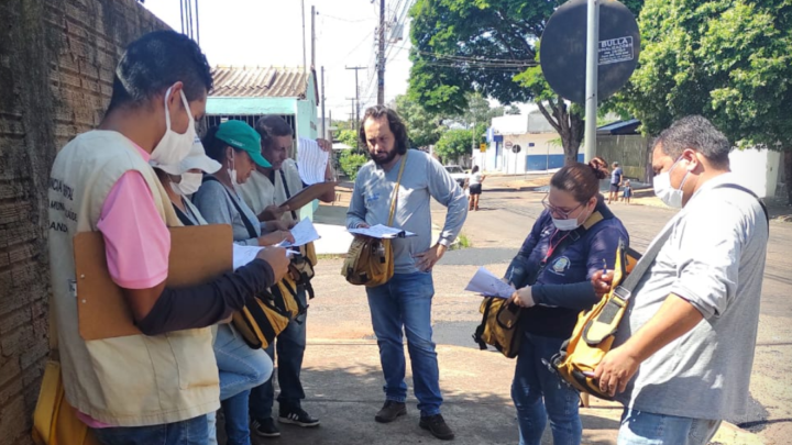 50 agentes de endemias participam dos arrastões de Sarandi contra a dengue