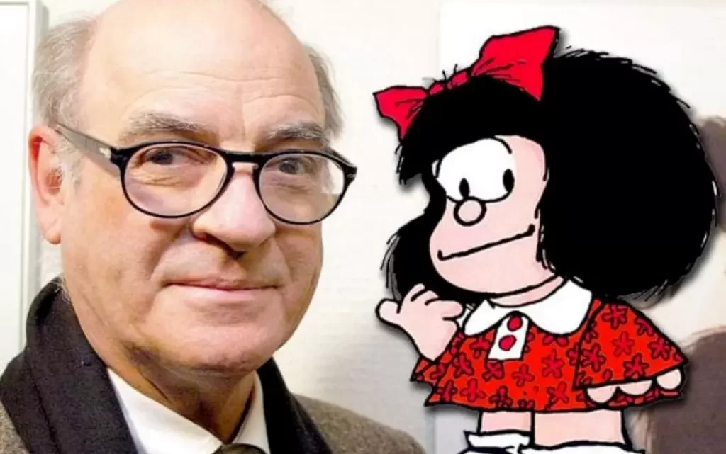 Doodle do Google lembra os 90 anos de Quino, criador de Mafalda