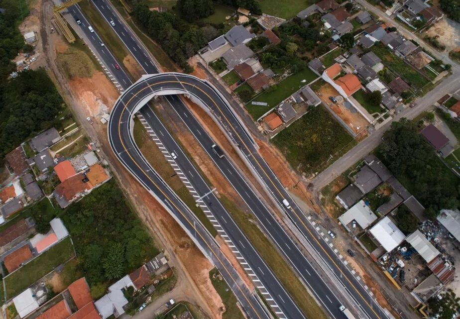 Construção de dois viadutos na BR-376 em Sarandi é licitada pelo DER