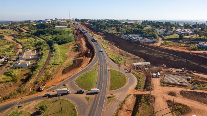 Obra do Contorno de Jandaia do Sul atinge 42%