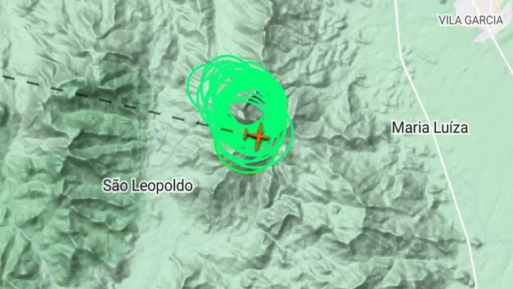 Relógio com GPS ajudou a localizar avião desaparecido na Serra do Mar