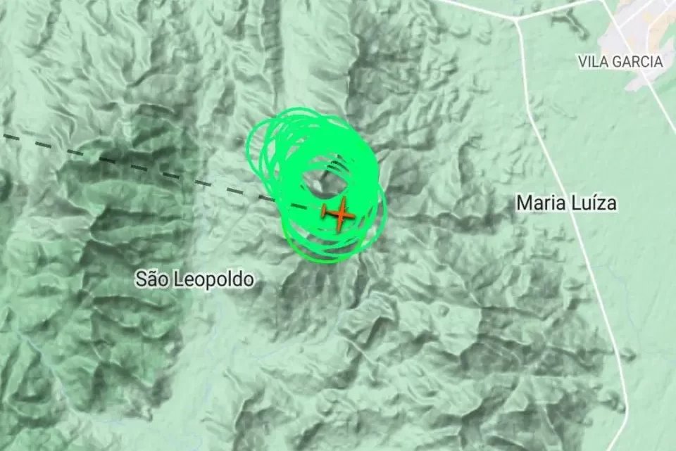 Relógio com GPS ajudou a localizar avião desaparecido na Serra do Mar