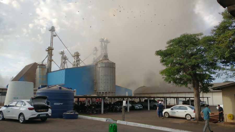 explosão em cooperativa